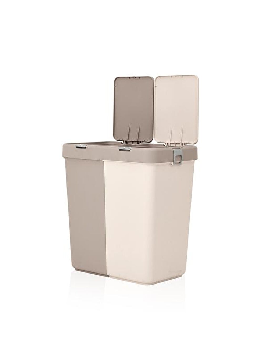 Duo Laundry Çamaşır Sepeti - Bej / Krem - 80 lt-4