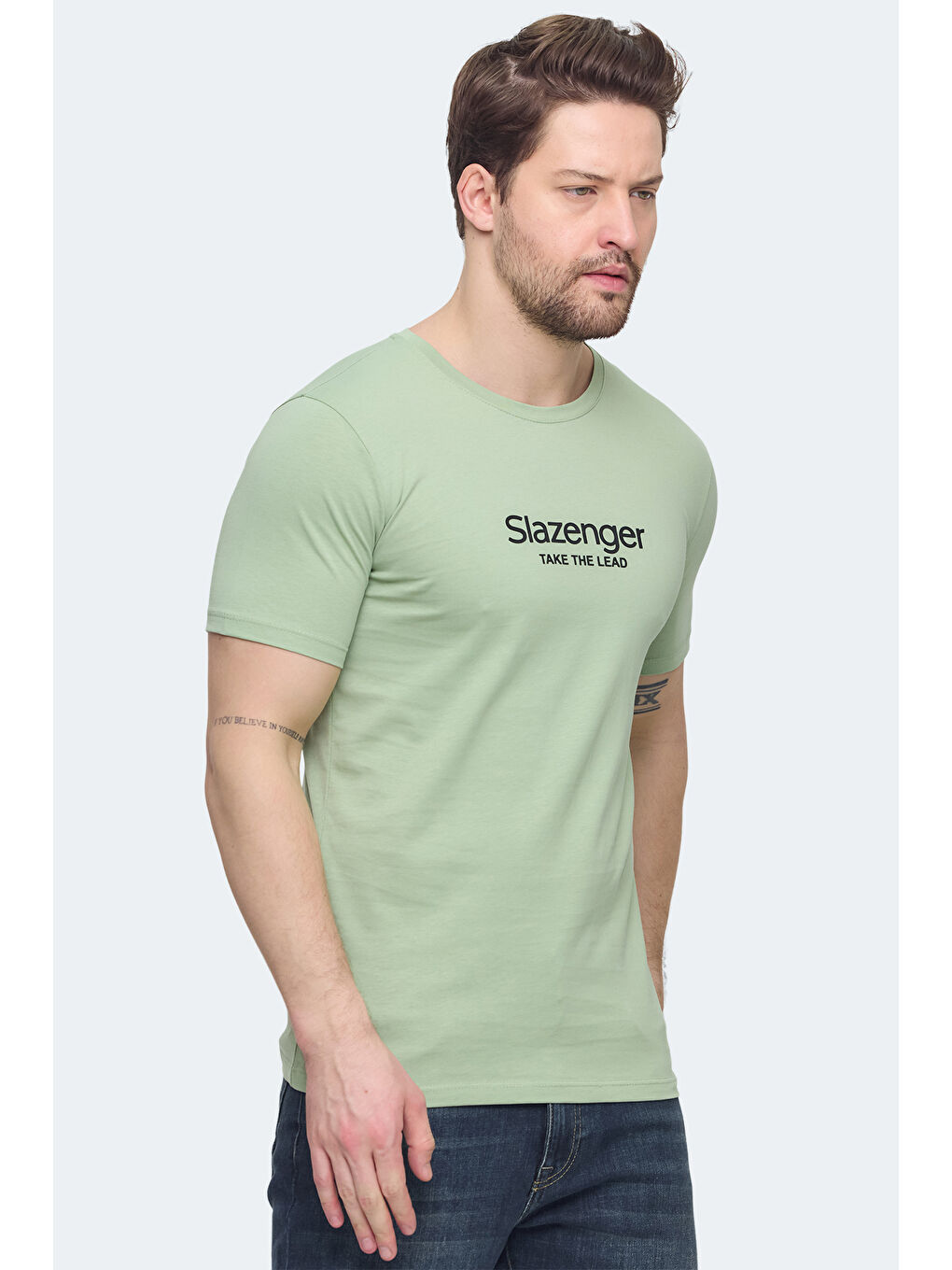 Turkuaz VOITTO Erkek Tişört Su Yeşili-3