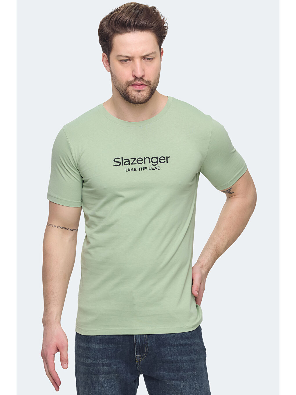 Turkuaz VOITTO Erkek Tişört Su Yeşili-5