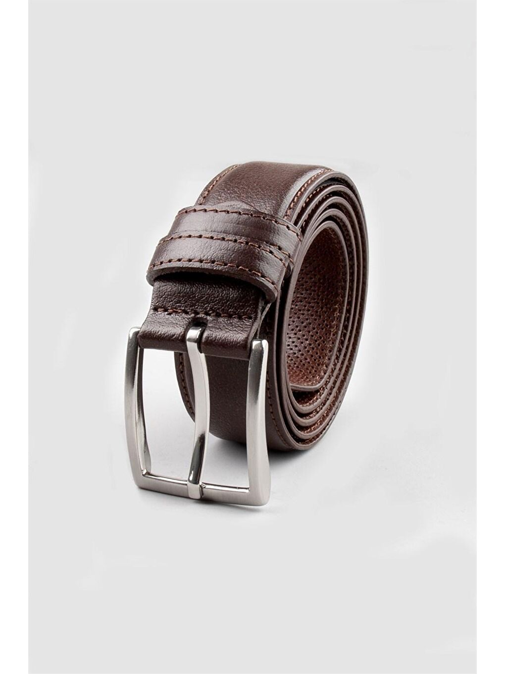 Kahverengi Hakiki Deri Erkek Kemer