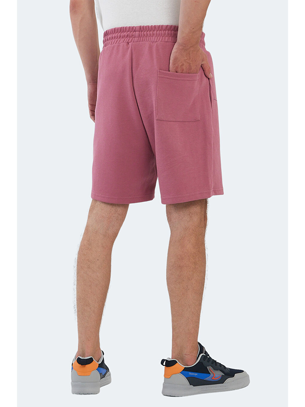 Pembe VIRTUALLY I Erkek Cepli Gül Şort-5