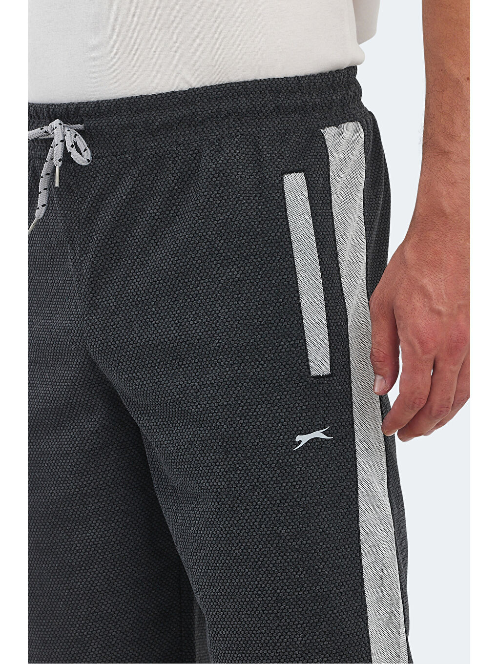 NARAYAN IN Erkek Cepli Kapri Koyu Gri Şort-3