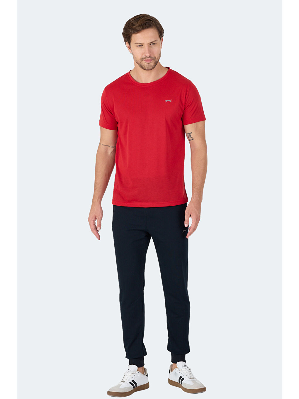 KIELD Erkek Tişört Kırmızı-5