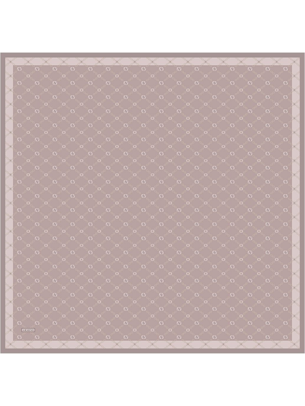 Pembe Saf İpek Twill Eşarp 9530D 32-1