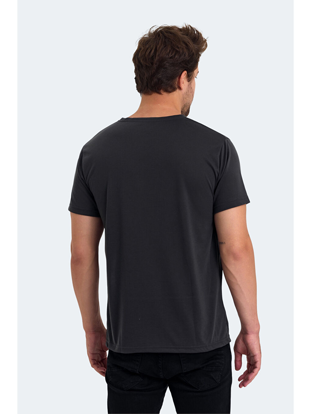 KIELD Erkek Tişört Koyu Gri-1