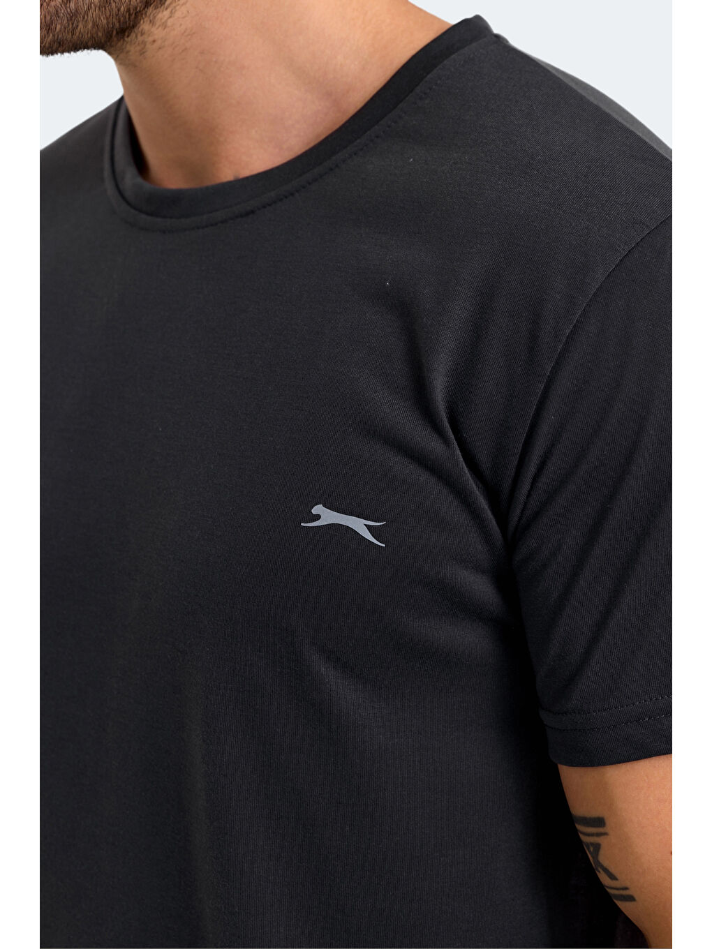 KIELD Erkek Tişört Koyu Gri-4