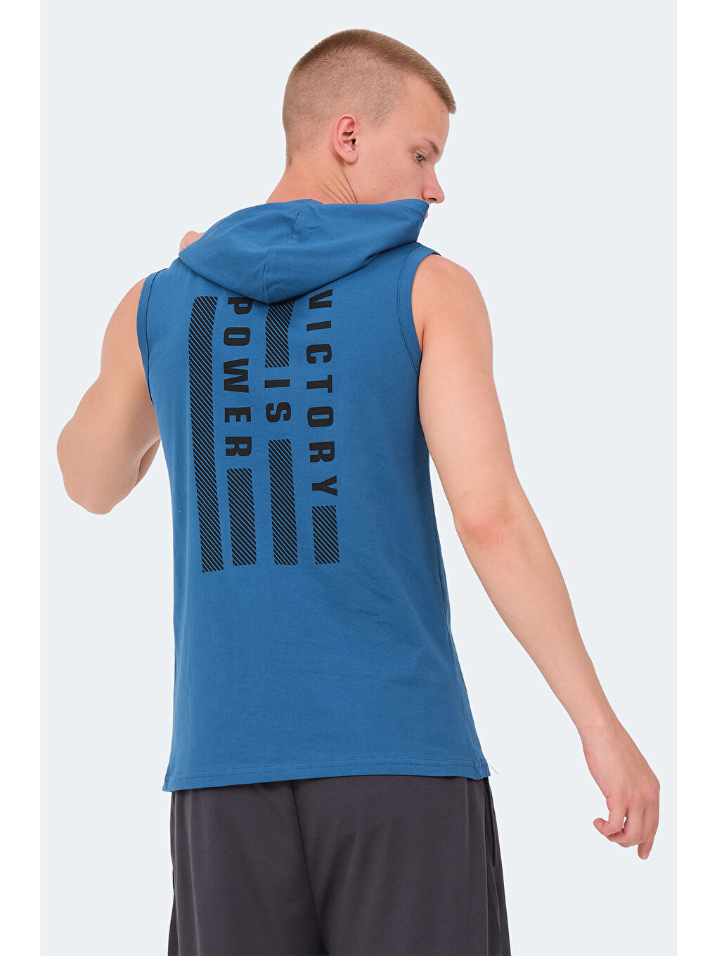 veRSIO Erkek %100 Pamuk Tişört Petrol-1