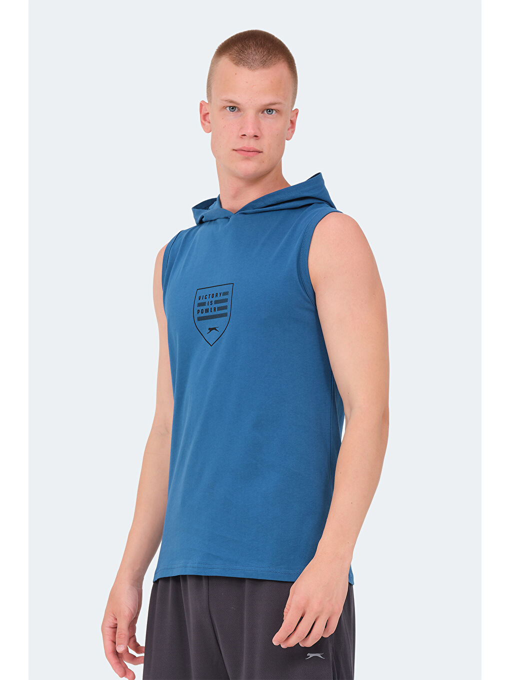 veRSIO Erkek %100 Pamuk Tişört Petrol-5