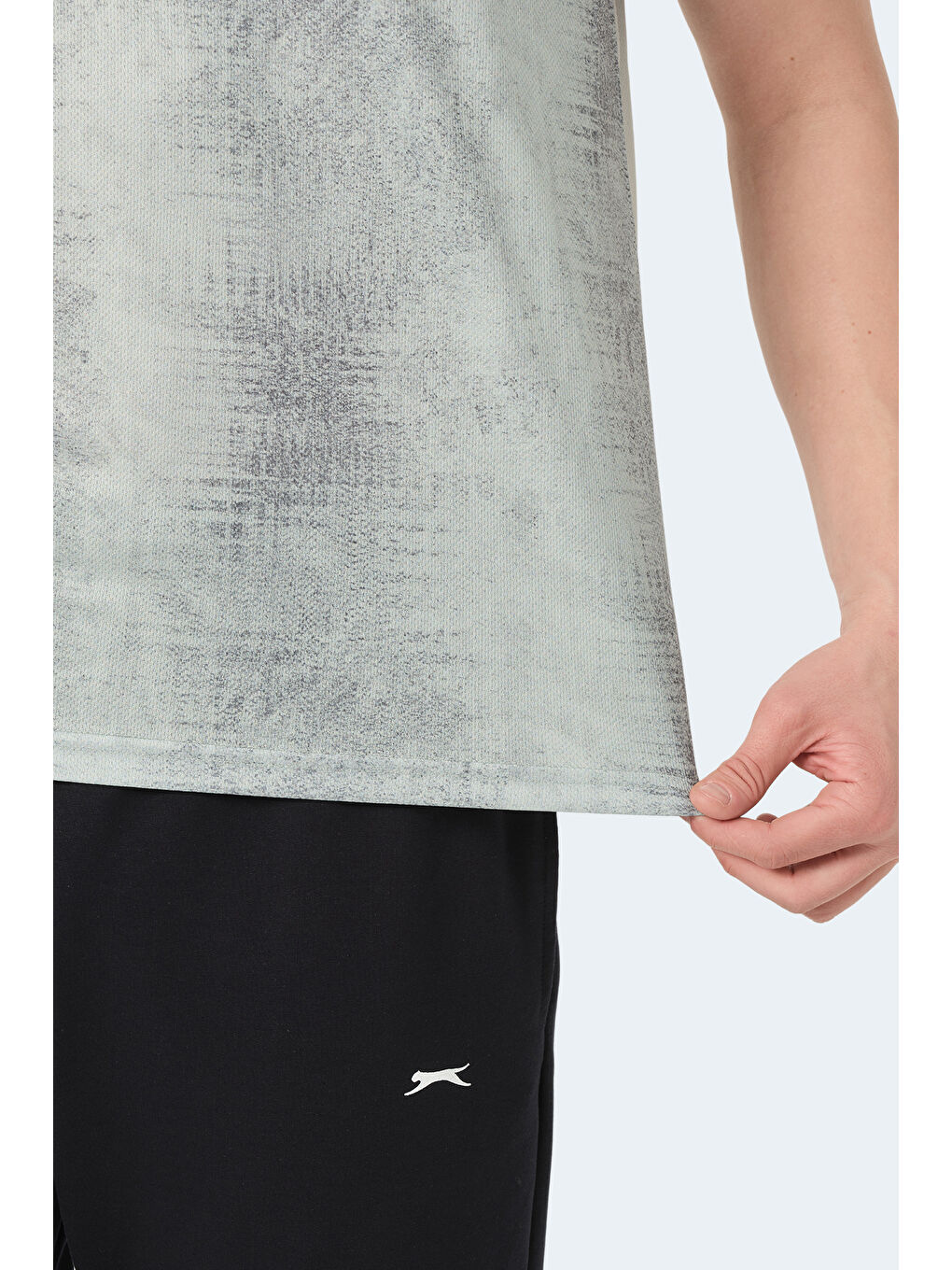 Yeşil Erkek Tişört Nane-4