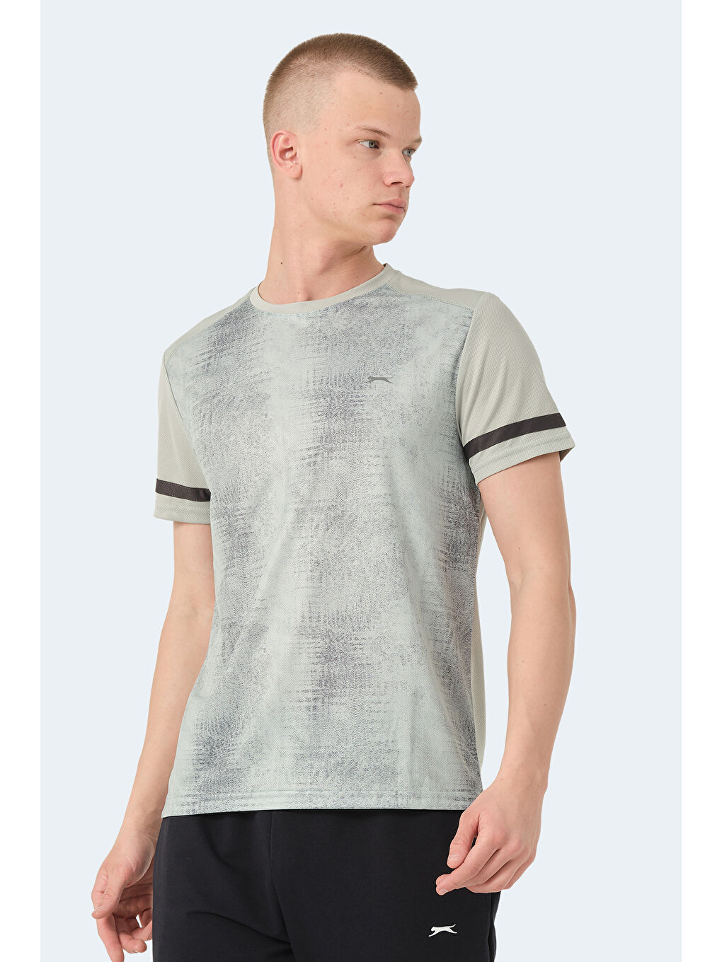 Yeşil Erkek Tişört Nane-5