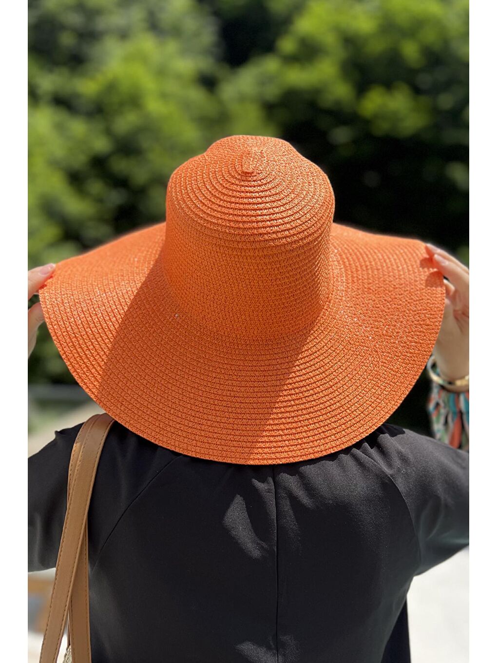 Hasır Şapka Turuncu RŞ-64-1