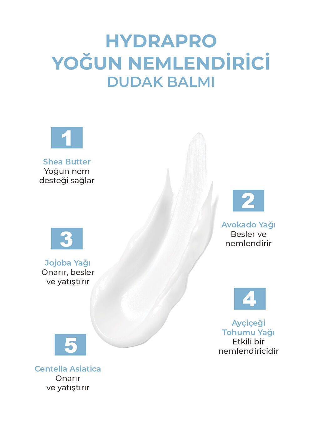 Sinoz Hydrapro Yoğun Nemlendirici Dudak Bakım Balmı 10 gr - 3