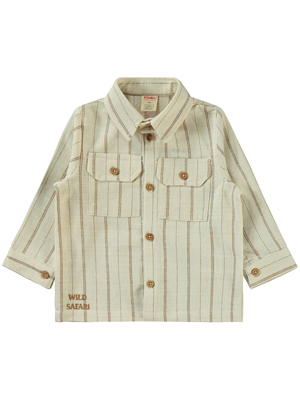 Kahverengi Erkek Çocuk 3'lü Takım 1-3 Yaş Camel-2