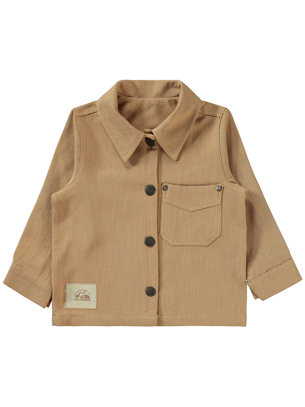 Pembe Erkek Çocuk 3'lü Takım 1-3 Yaş Somon-2