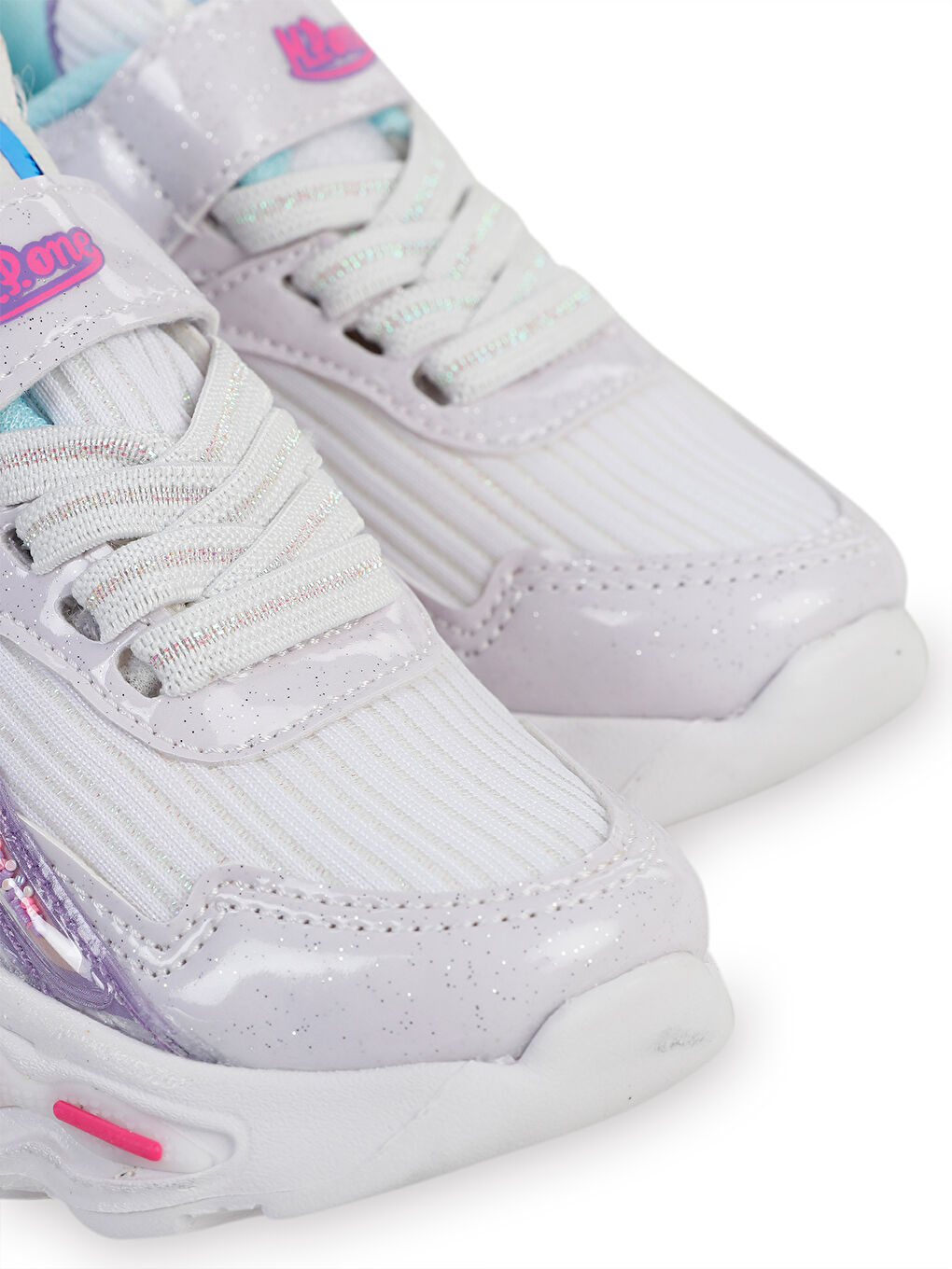 Kız Çocuk Spor Ayakkabı 26-30 Numara Beyaz-Mor-3