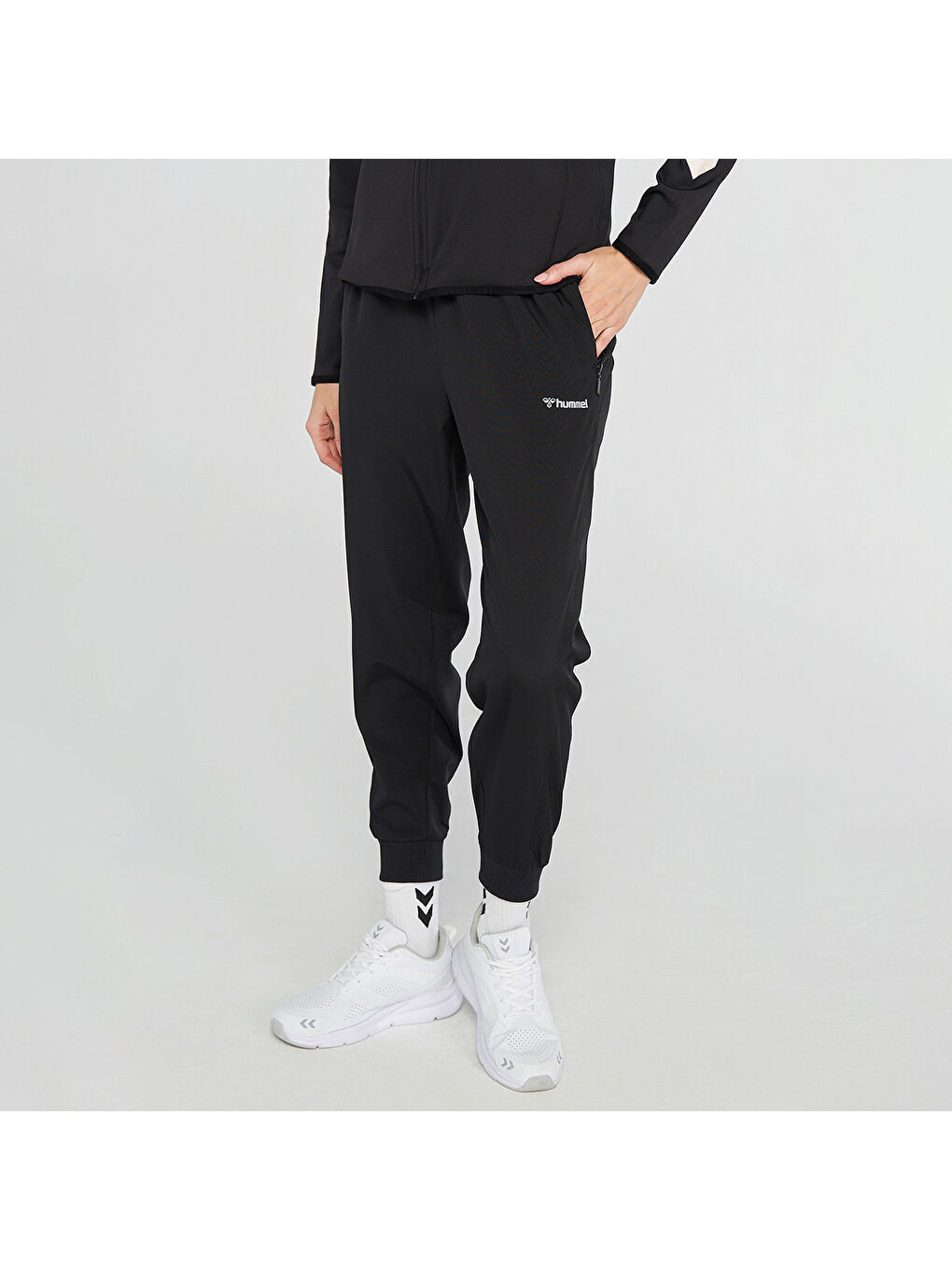 Mabila 7/8 Kadın Siyah Eşofman Altı