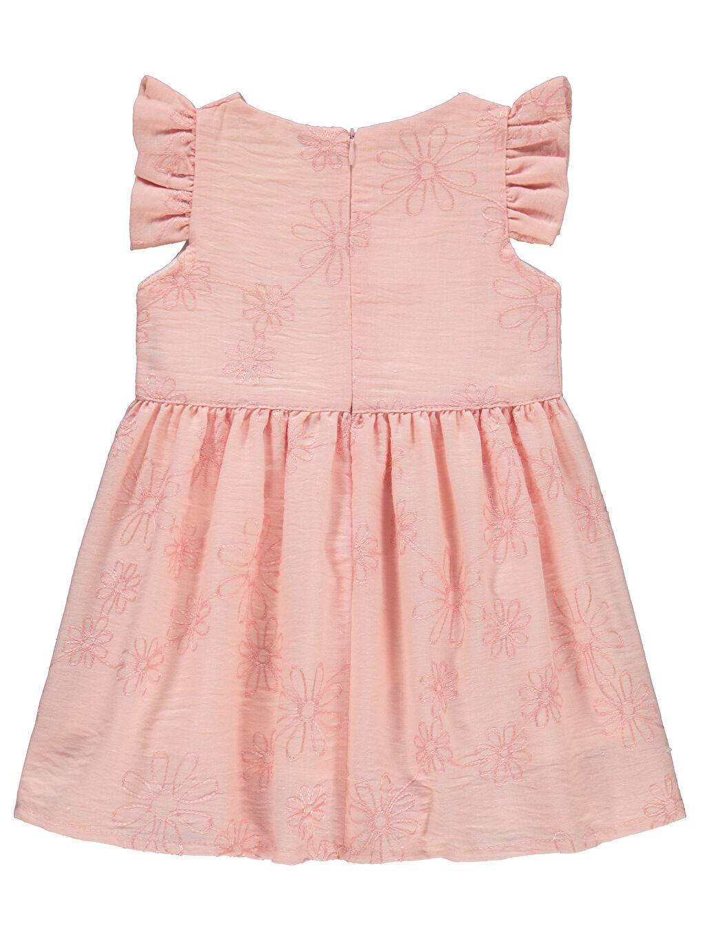 Pembe Girls Kız Çocuk Elbise 2-5 Yaş Pudra-1