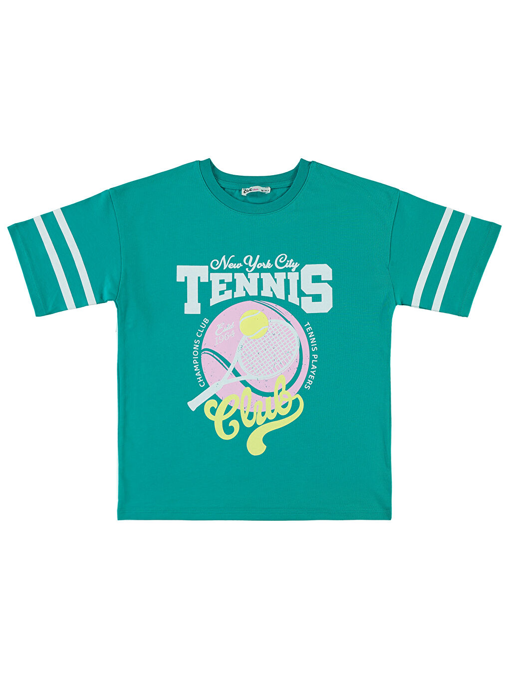 Girls Kız Çocuk Tişört 10-13 Yaş Yeşil-2