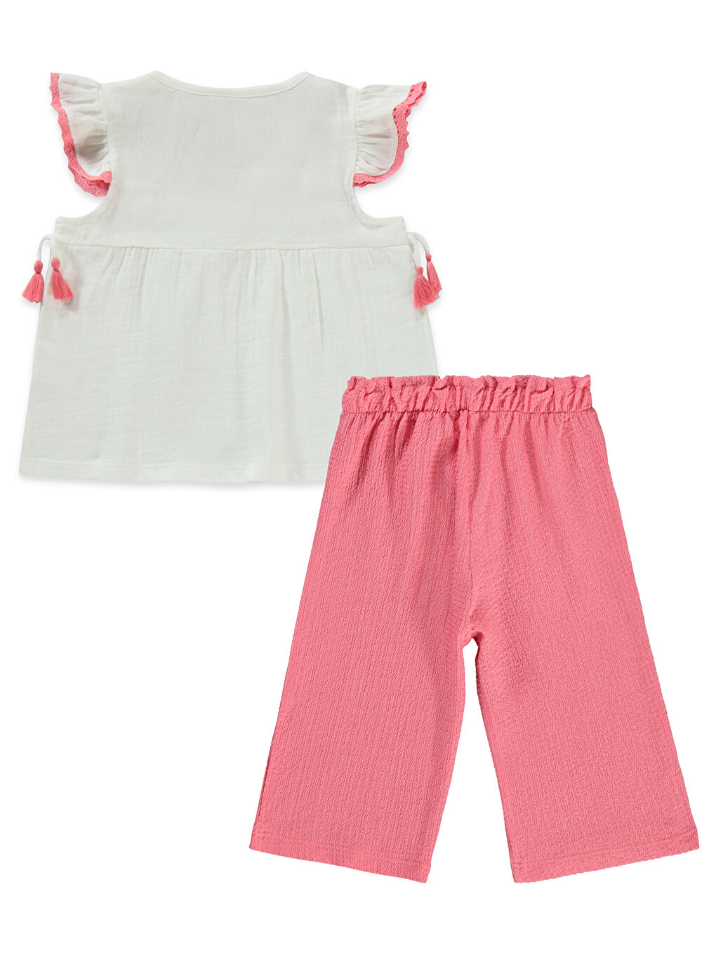 Baby Kız Bebek Takım 6-18 Ay Ekru-1