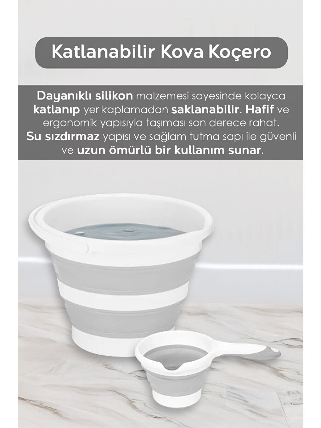 Yeşil 4'lü Kirli Çamaşır Sepeti 60 l-4