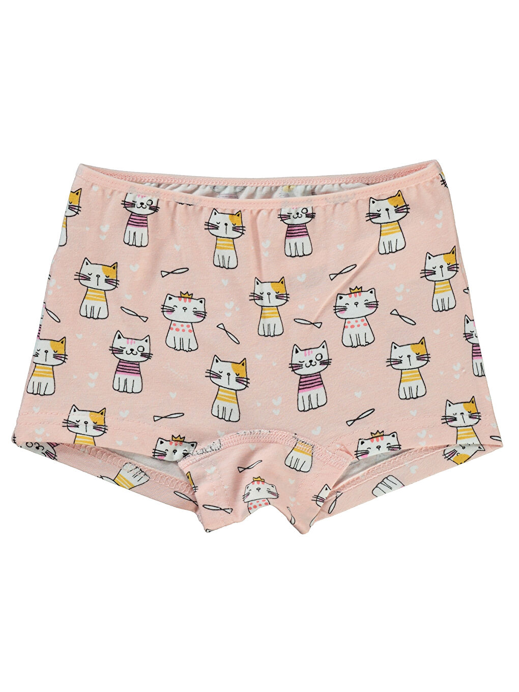 Girls Kız Çocuk 2'li Boxer Set 2-10 Yaş Pembe-2