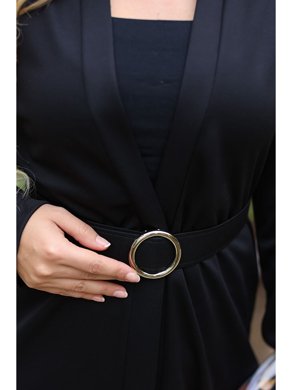 Hırka Pantolon İkili Takım Siyah - 13197-2