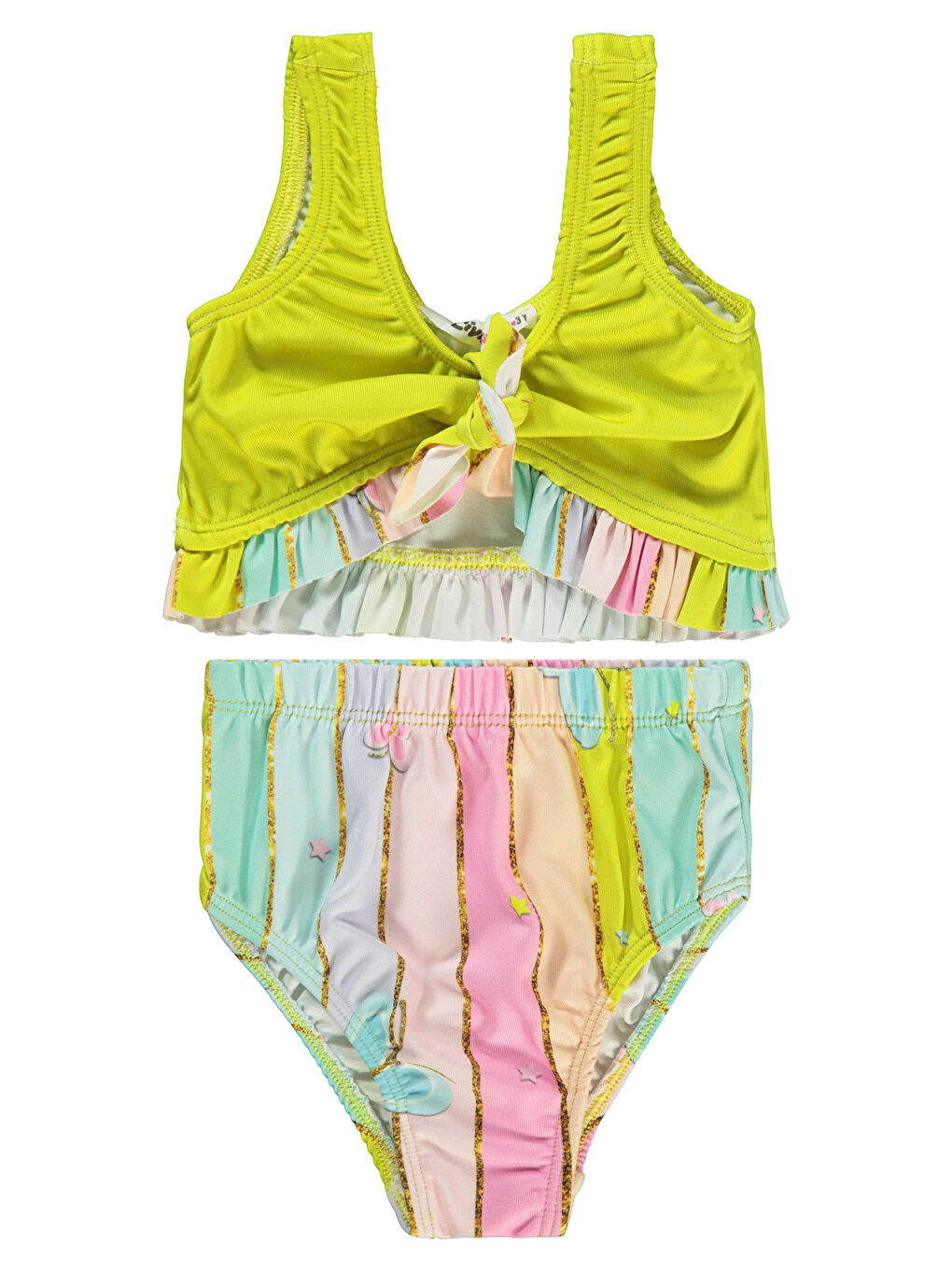 Girls Kız Çocuk Mayo 2-12 Yaş Yeşil