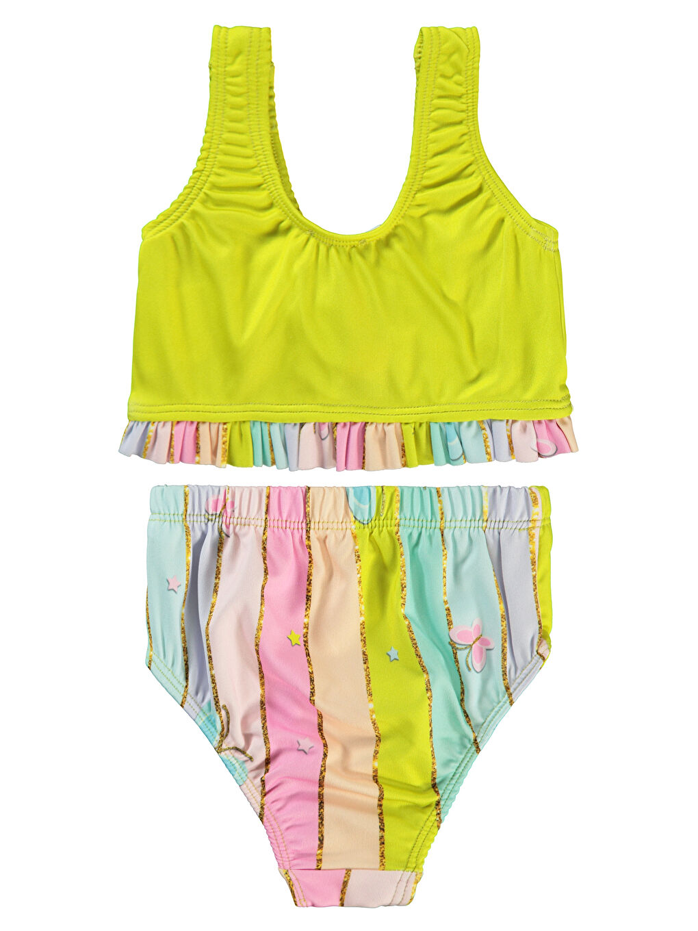 Girls Kız Çocuk Mayo 2-12 Yaş Yeşil-1