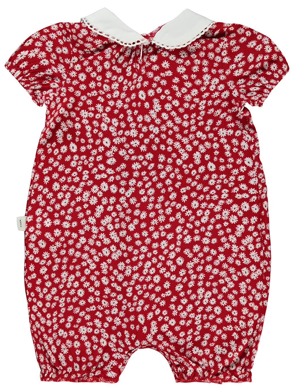 Baby Kız Bebek Patiksiz Tulum 6-18 Ay Kırmızı-1