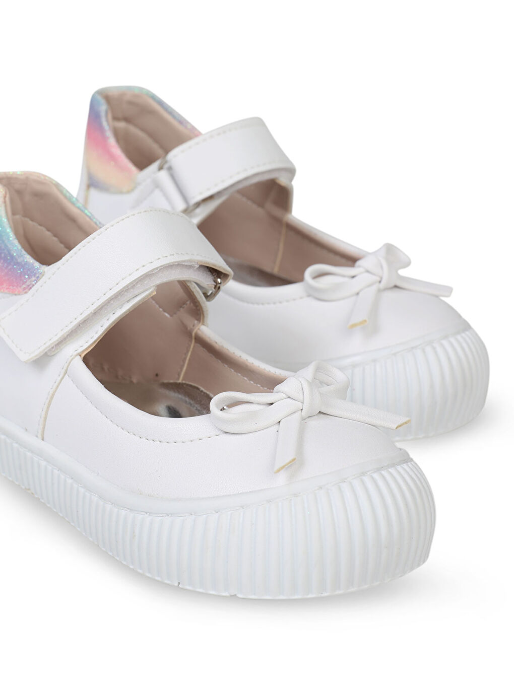 Girls Kız Çocuk Babet 26-30 Numara Beyaz-3