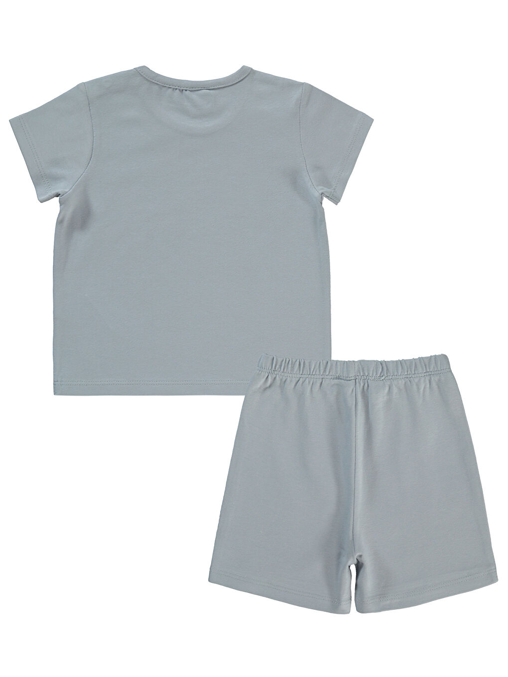 Bugs Bunny Kız Bebek Şortlu Takım 6-18 Ay Mavi-1