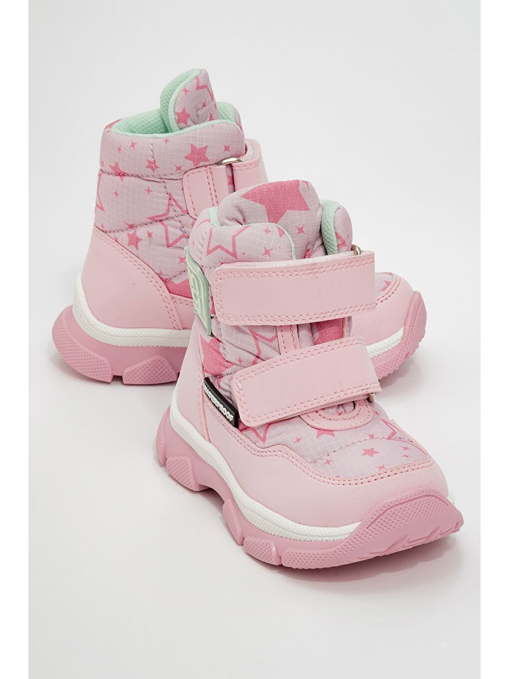 Kız Çocuk Pembe Su Geçirmez Anatomik Günlük Bot-1