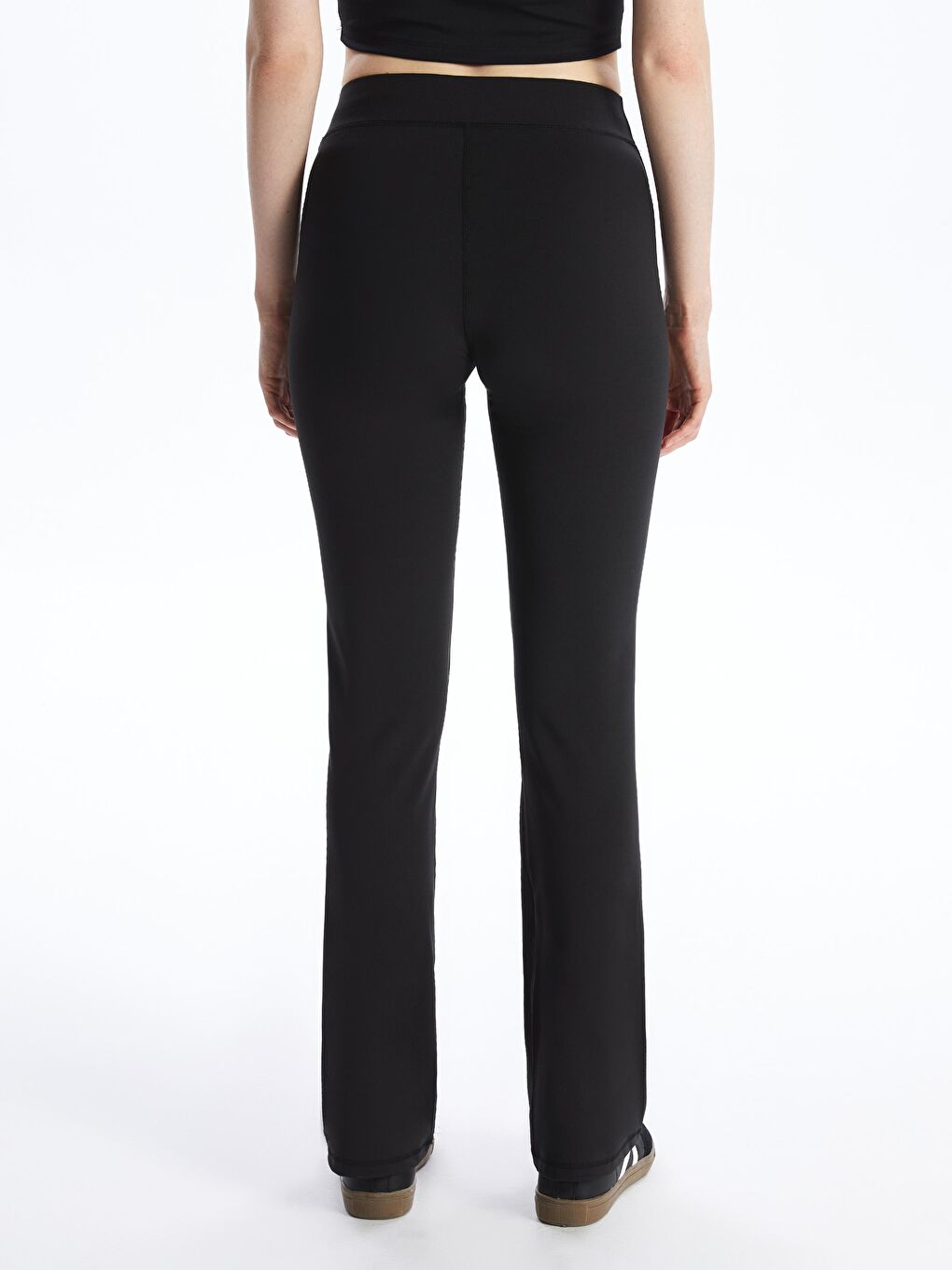 KOOR Siyah Yoga Pantolonu/Flare Paça Tayt Bgl07 - 1