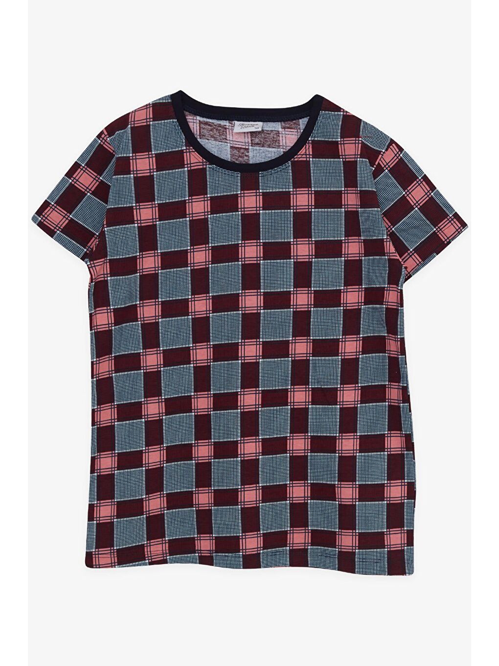 Kız Çocuk Şortlu Pijama Takımı Ekose Desenli Karışık Renk (10-13 Yaş)-2