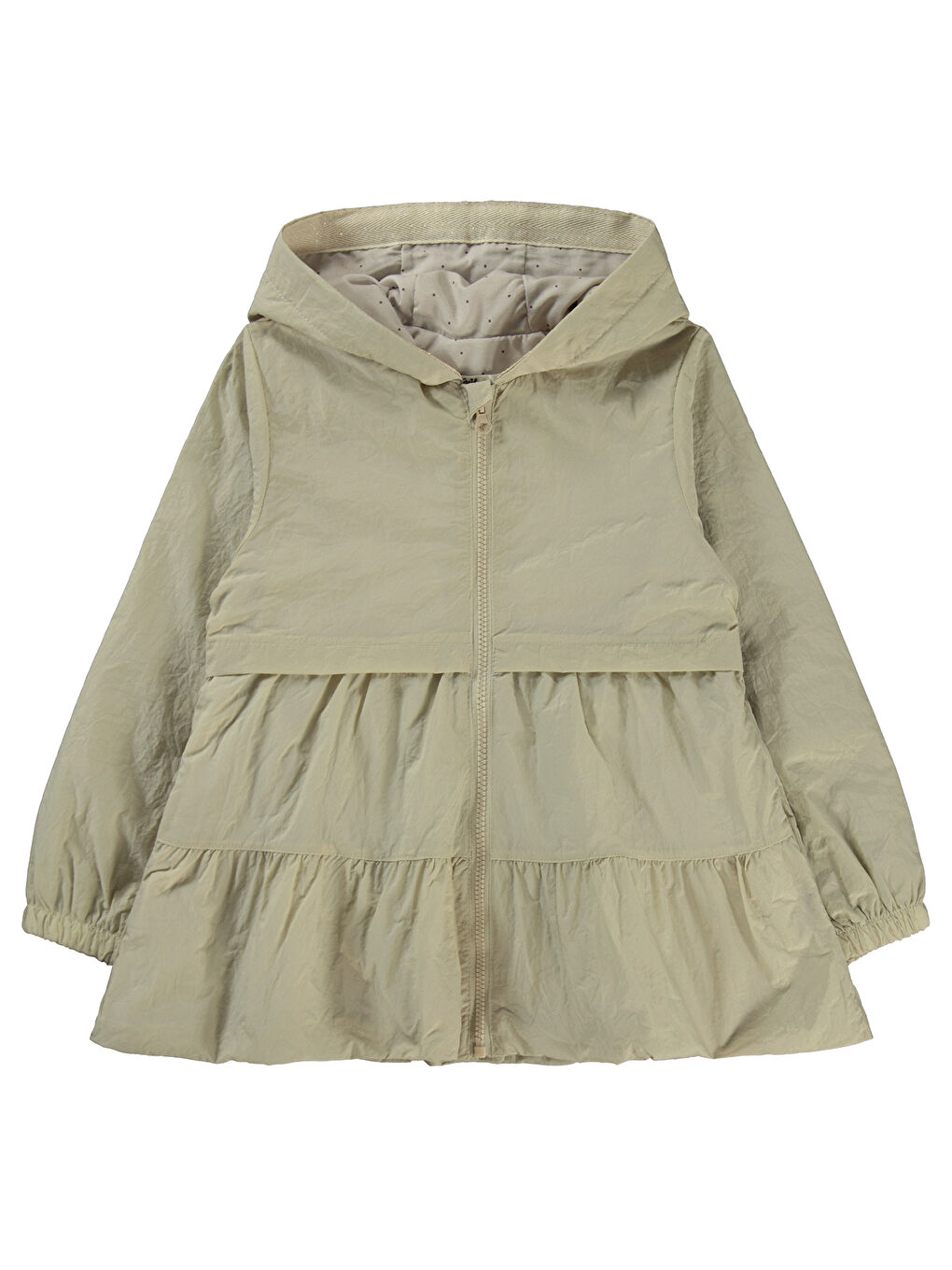Girls Kız Çocuk Yağmurluk 6-9 Yaş Bej