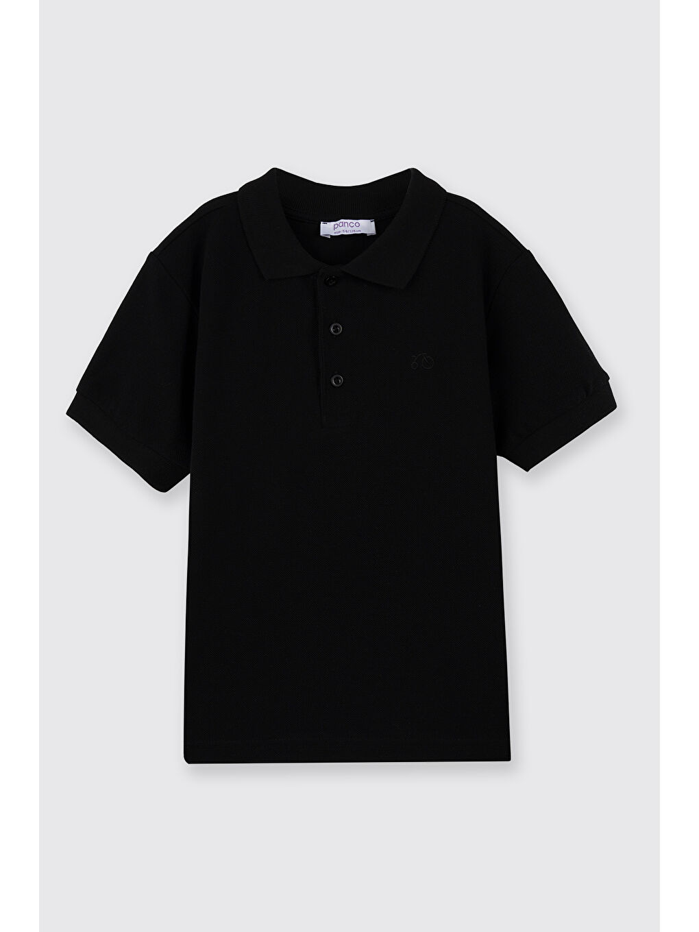 Erkek Çocuk Siyah Polo Yaka Tişört