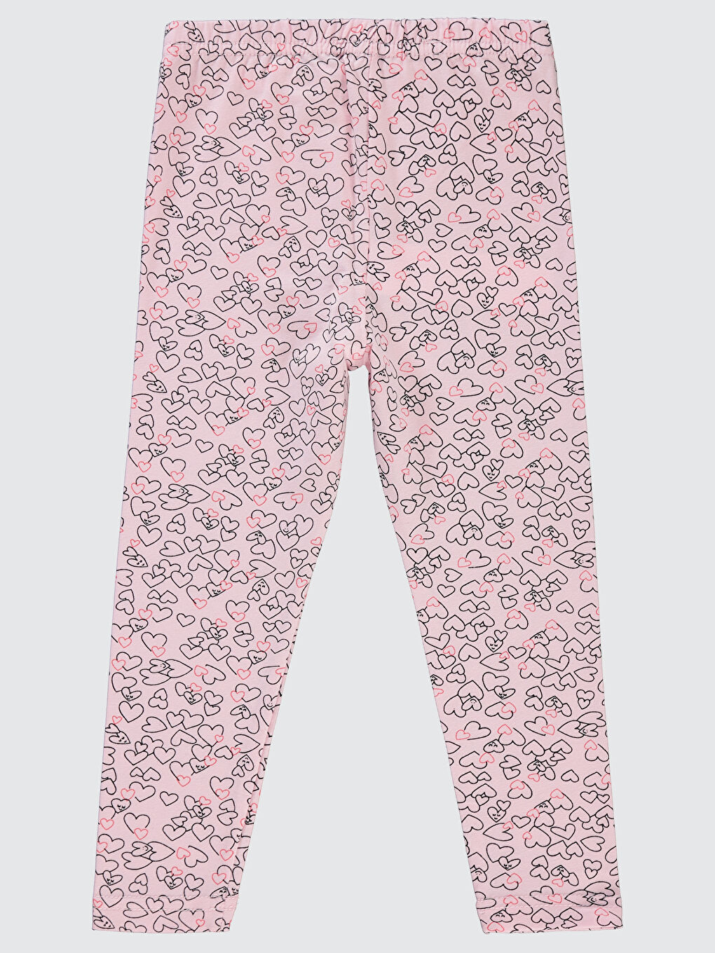 Kız Çocuk Tayt 2-5 yaş Pembe-1