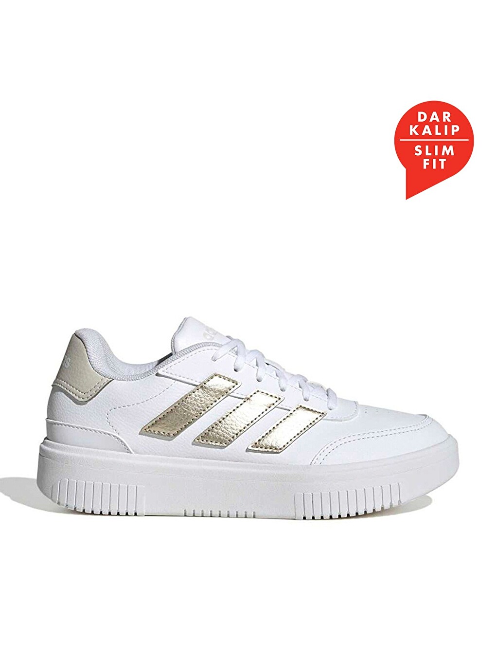 Courtblock Bold Kadın Beyaz Sneaker
