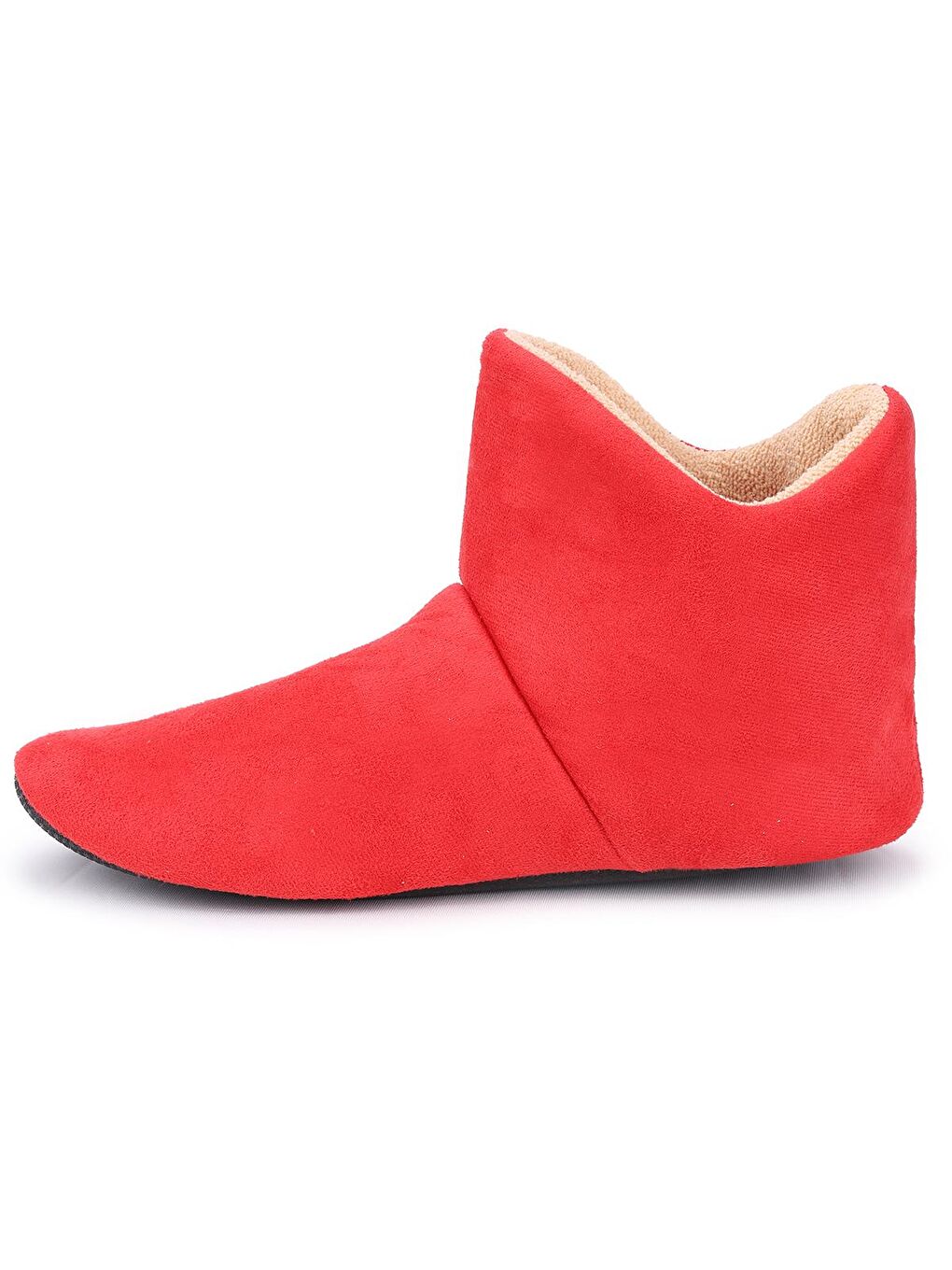 Kırmızı 001 Kadın Ev Botu Panduf Ev Terliği-4