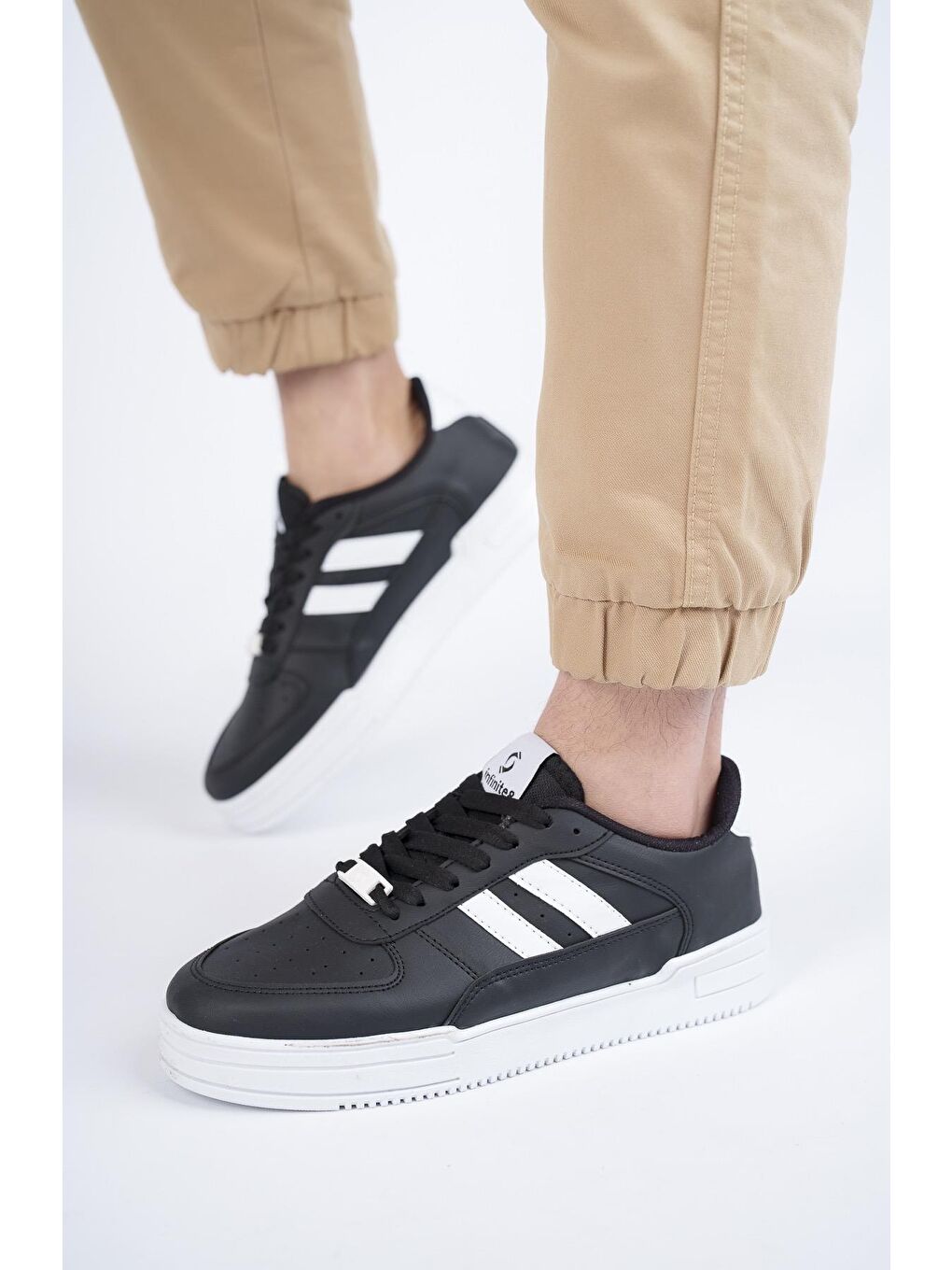 Siyah Danny Unisex Günlük  Yürüyüş Koşu Sneaker Spor Ayakkabı-4