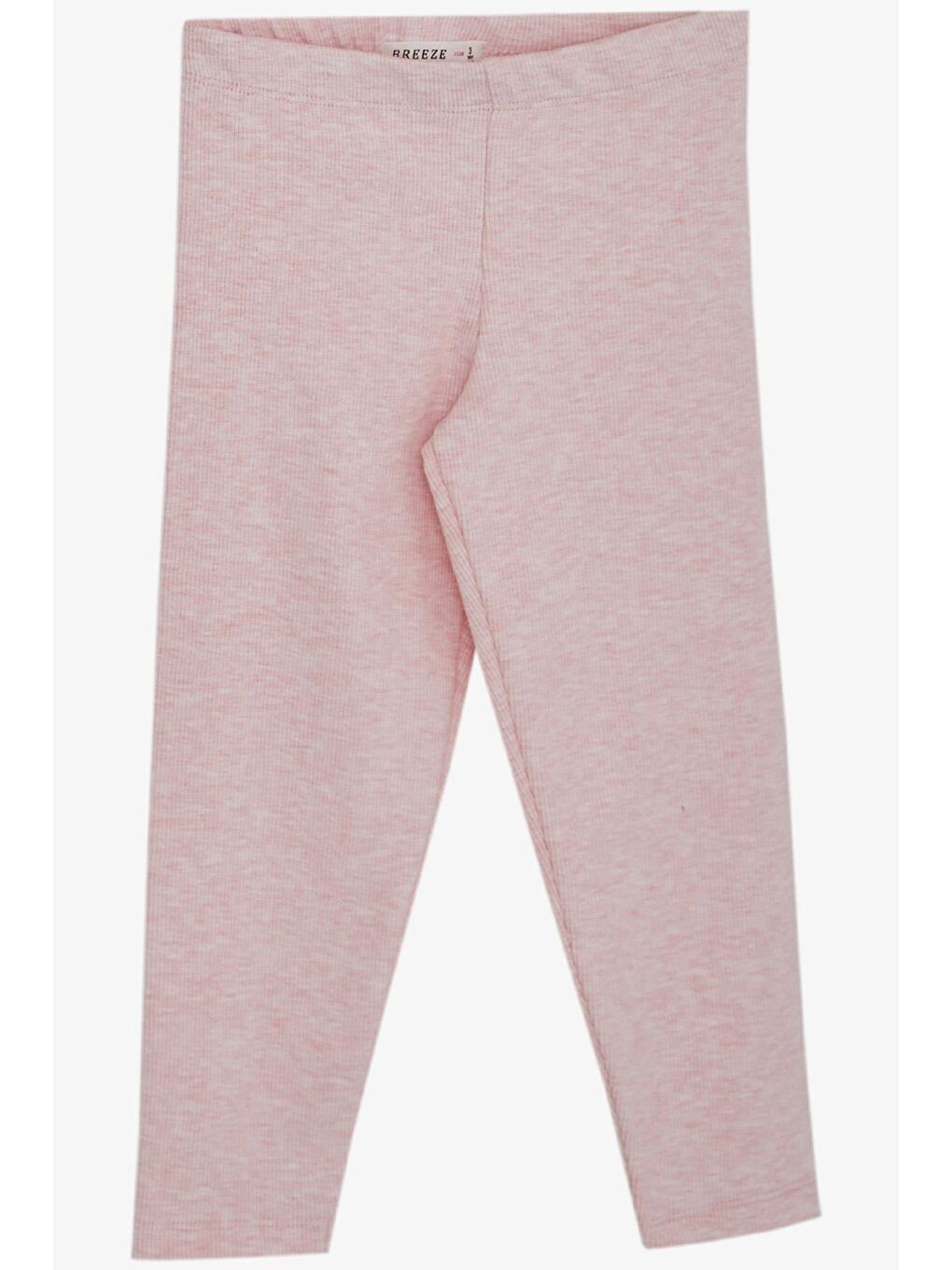 Pembe Kız Çocuk Taytlı Takım Oyuncak Ayıcık Aksesuarlı Somon Melanj (2-6 Yaş)-3