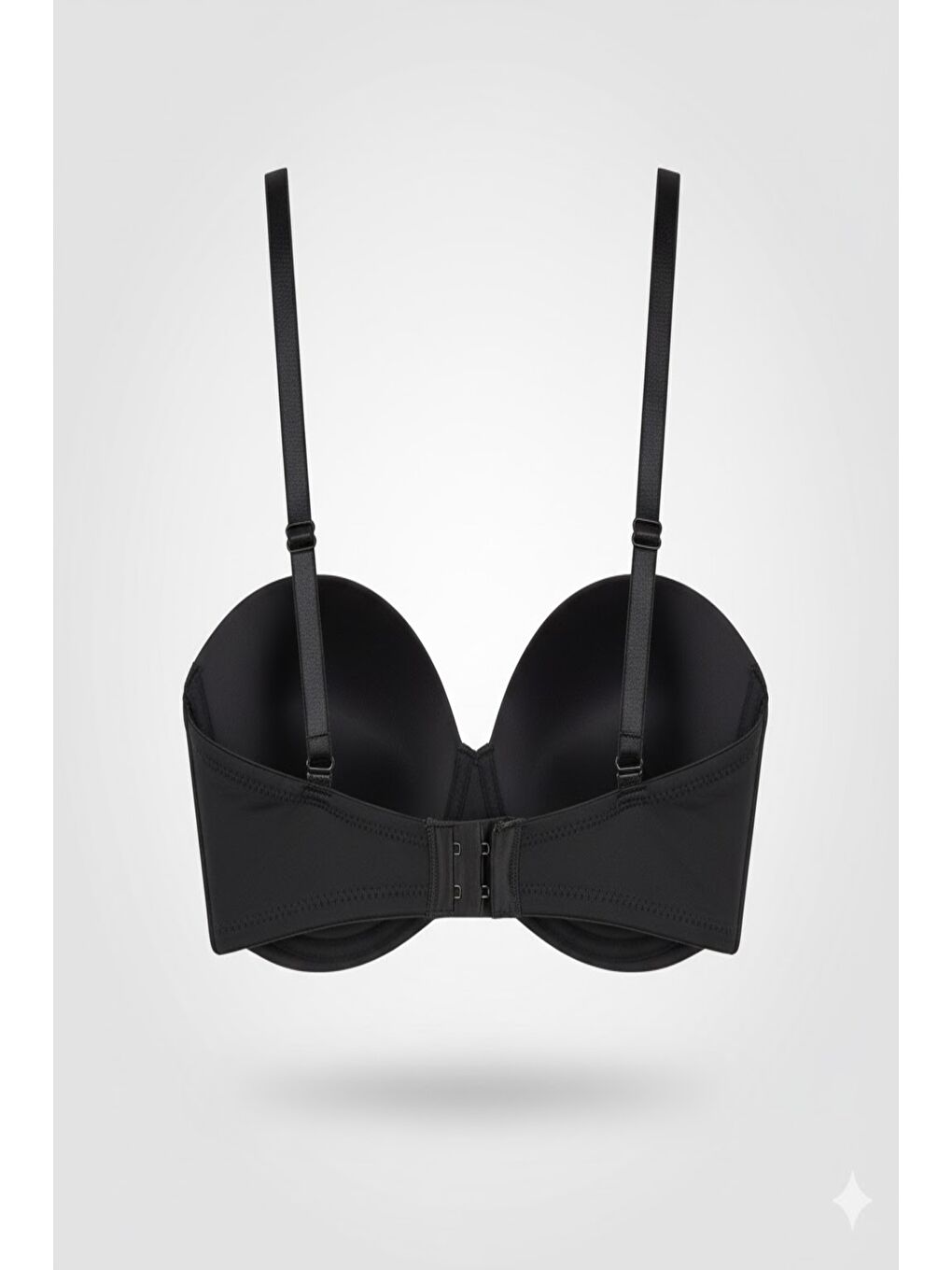 Desteksiz Straplez Sütyen C18020 Siyah-1