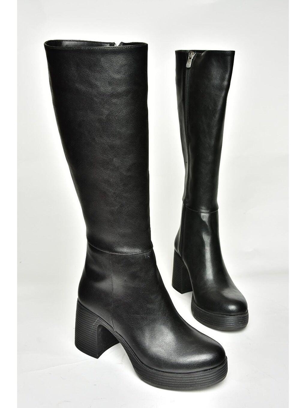T282099909 Siyah Kadın Çizme-2