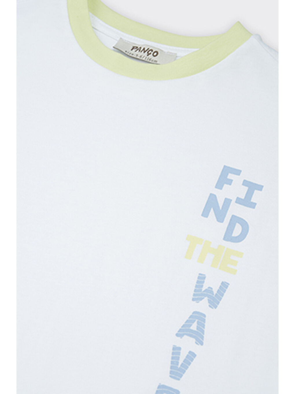 Erkek Çocuk Nakışlı Beyaz Tişört-2