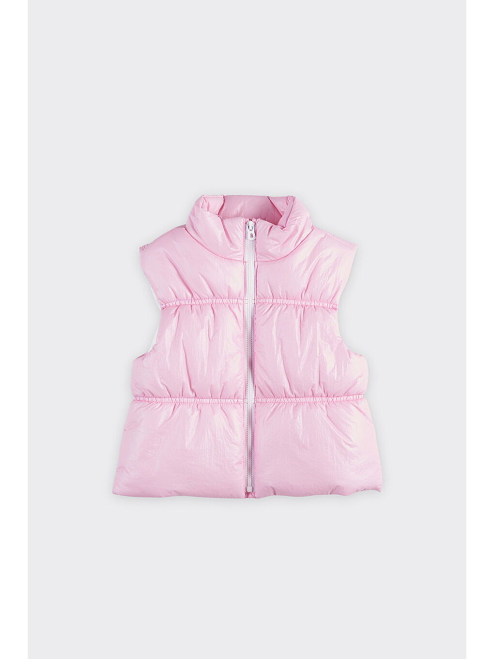 Kız Çocuk Pembe Şişme Micro Yelek-5