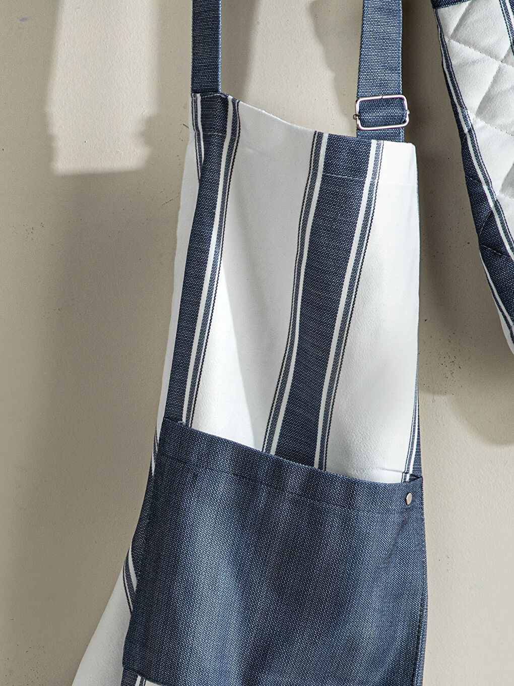 Blue Lines Polyester Mutfak Önlüğü 65x75 cm Lacivert-1