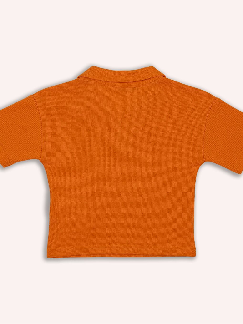 Turuncu Erkek Bebek Oranj Polo Yaka Tişört-2