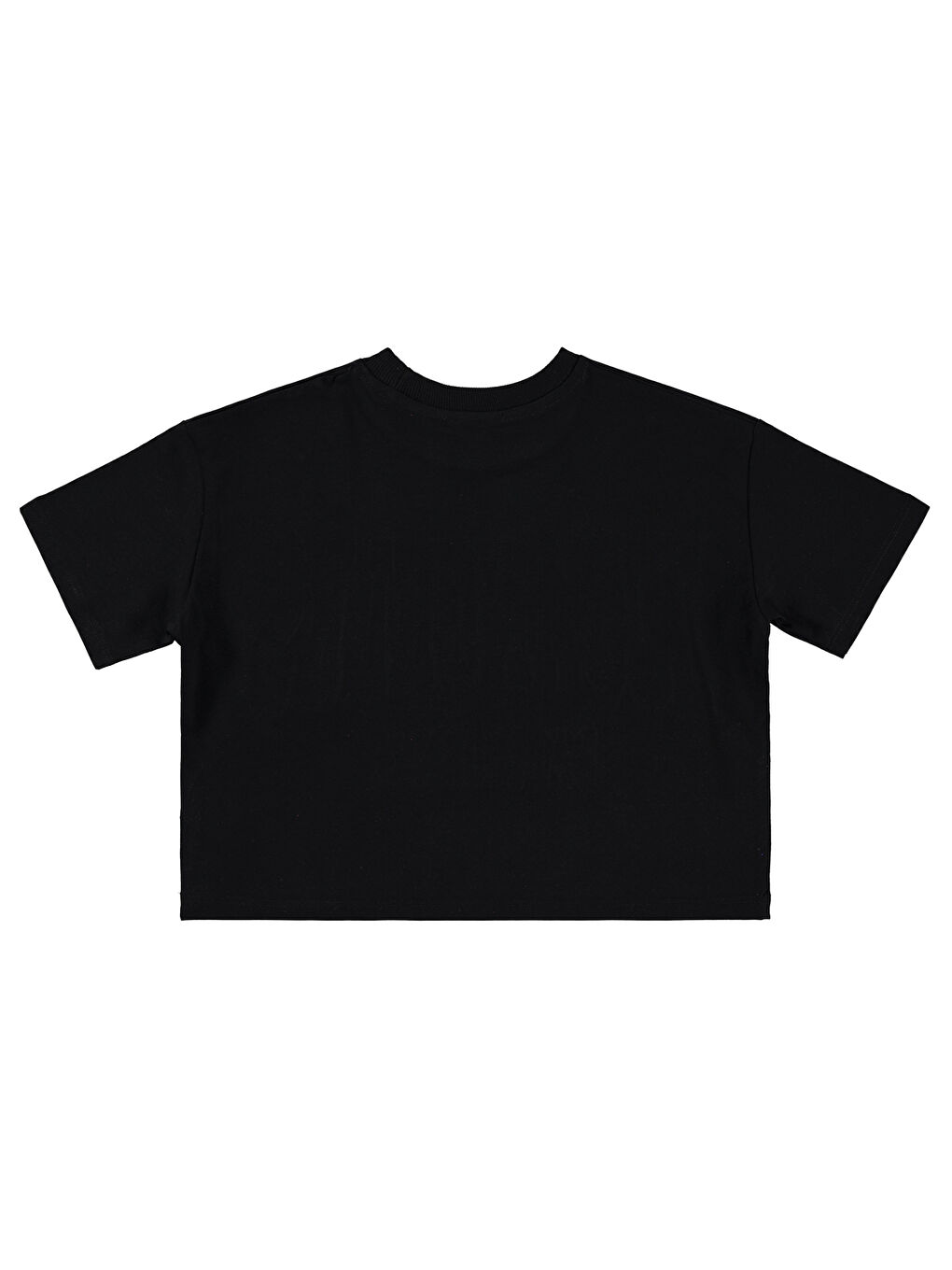 Girls Kız Çocuk Tişört 10-13 Yaş Siyah-1