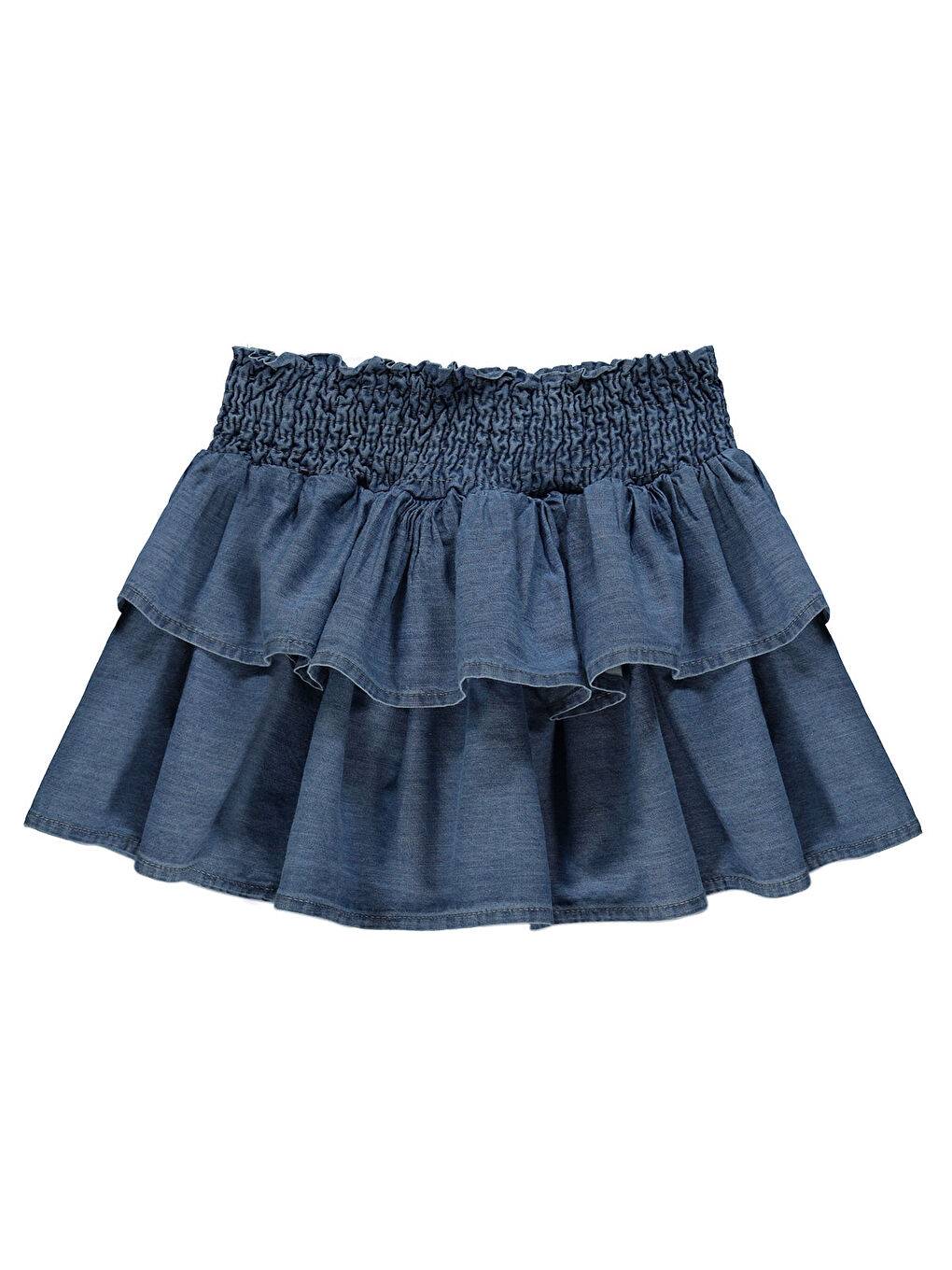Girls Kız Çocuk Jean Etek 2-5 Yaş Mavi-1