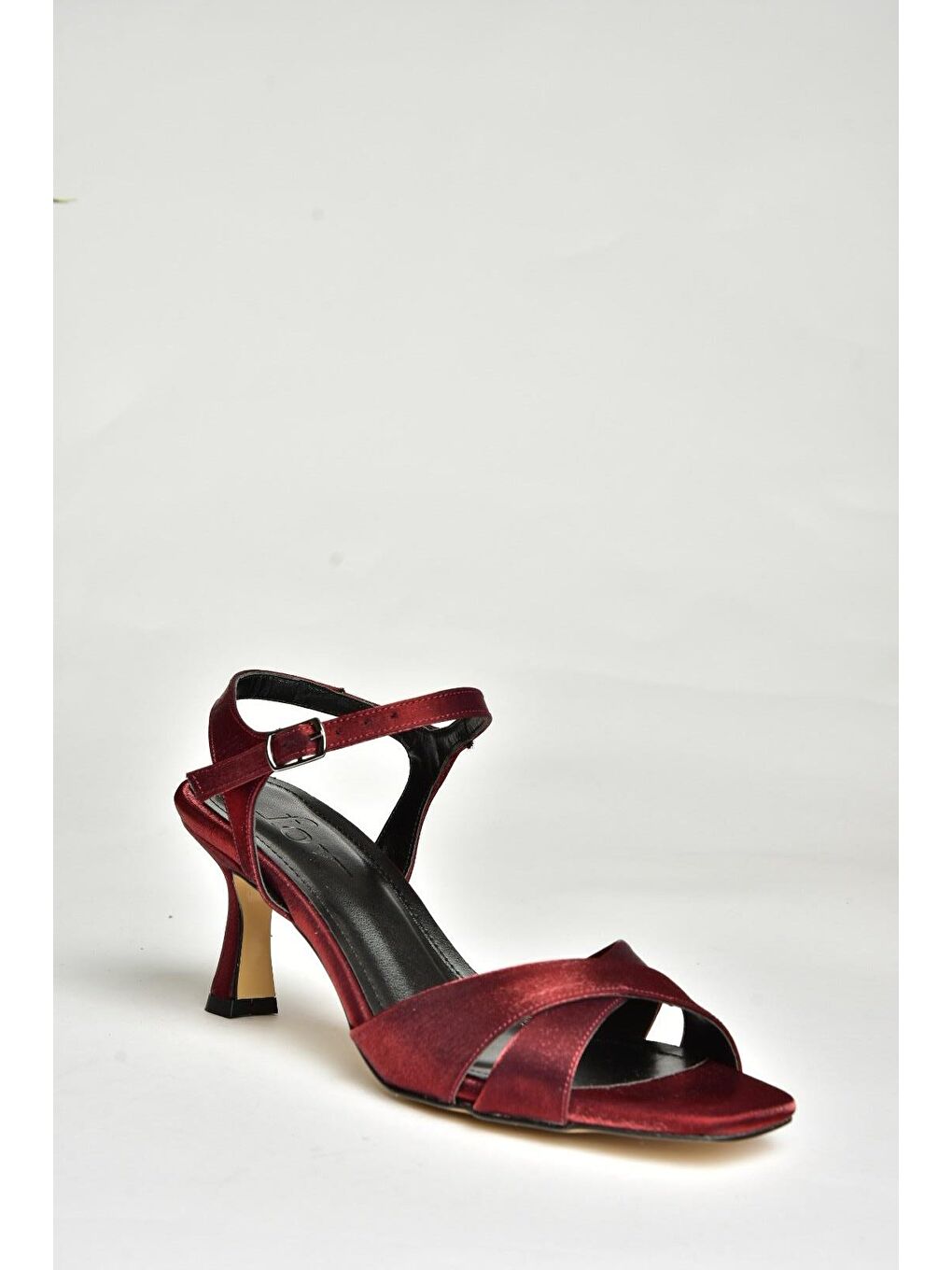 U5695213 Bordo Kadın Topuklu Ayakkabı-1